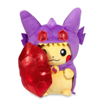 Officiële Pokemon center knuffel pikachu cosplay mega Sableye +/- 23CM